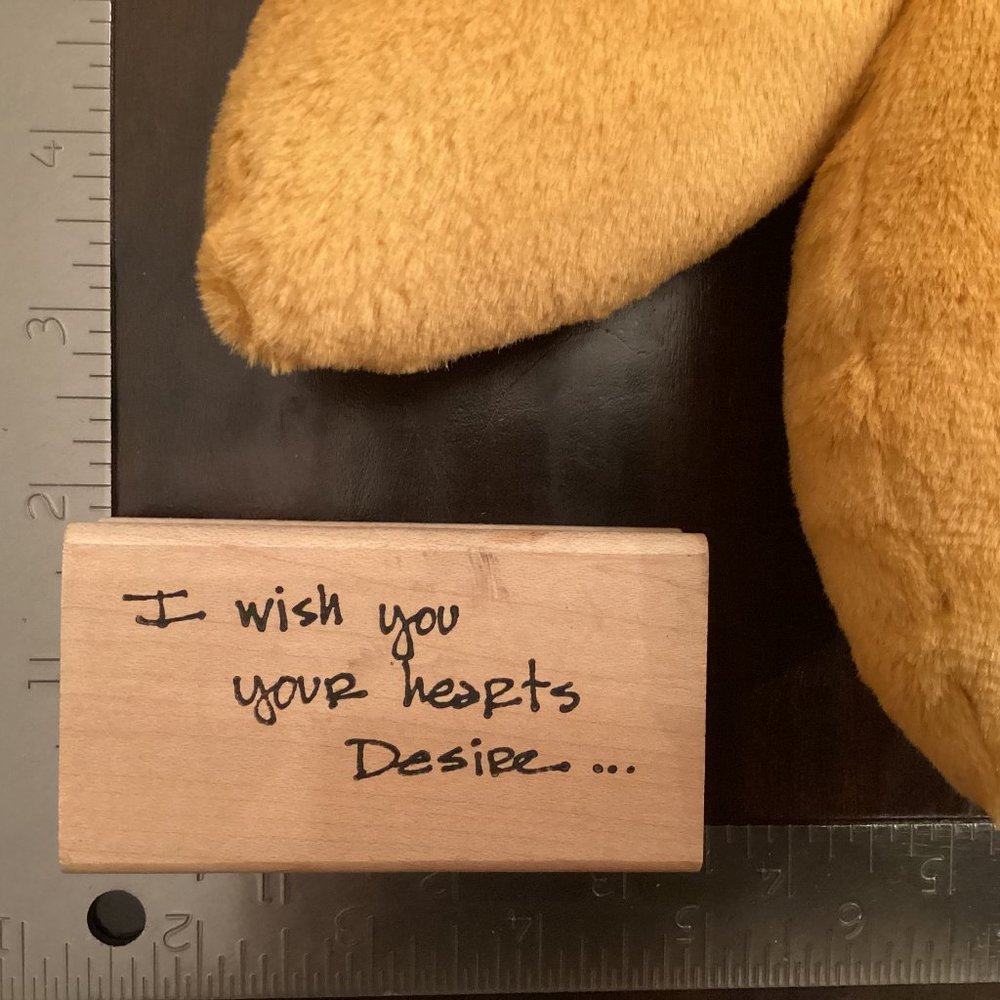 I wish you your hearts Desire...
